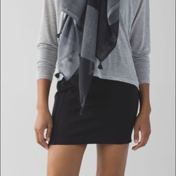 Lululemon &go Cityfarer Skirt Black NWOT - Picture 3 of 14